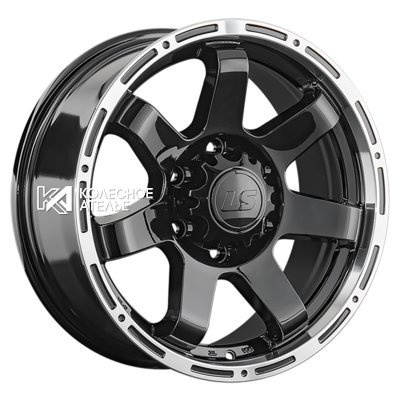 LS 1289 BKL 7.5x17/6x139.7 D106.1 ET25  