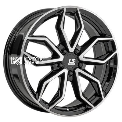 LS FlowForming RC104 BKF 7.5x18/5x114.3 D67.1 ET45  