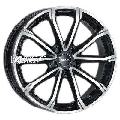 MAK DaVinci Black mirror 8x19/5x120 D64.1 ET50  