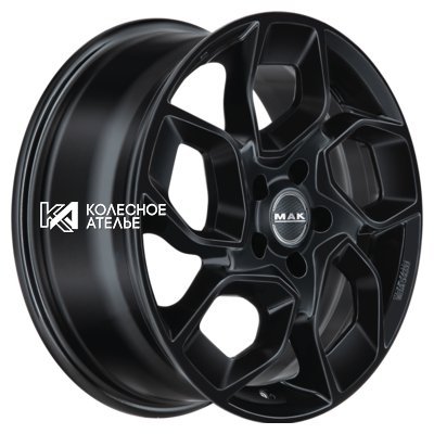 MAK Express Gloss Black 7x17/5x120 D65.1 ET60  