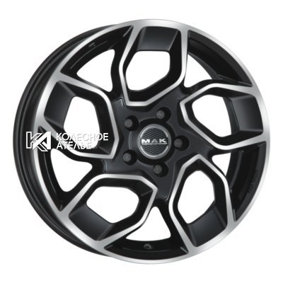 MAK Express 3 Black mirror 6.5x16/5x160 D65.1 ET60  