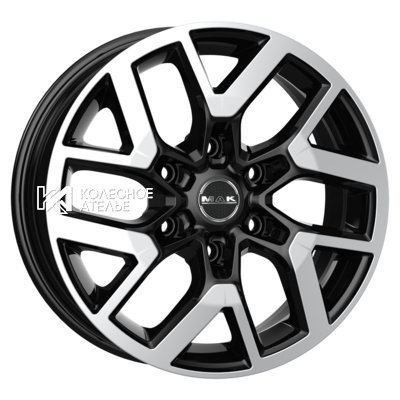 MAK Gravel Black mirror 7.5x17/6x139.7 D67.1 ET38  