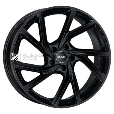 MAK Kassel Gloss Black 8x19/5x114.3 D76 ET40  