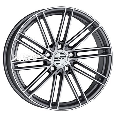 MAK Leipzig Gunmetal Mirror Face 9.5x21/5x130 D71.6 ET46  