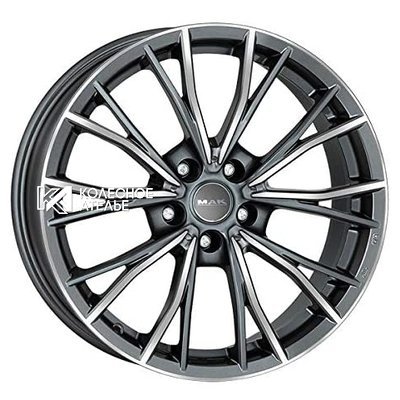 MAK Mark Gunmetal Mirror Face 7.5x18/5x120 D72.6 ET45  