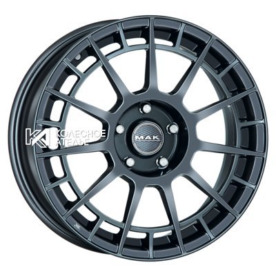 MAK NTT Gloss GunMetal 7.5x18/5x114.3 D76 ET45  