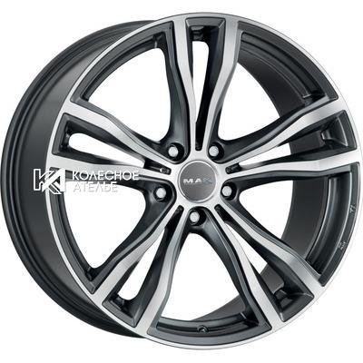 MAK X-Mode Gunmetal Mirror Face 11.5x21/5x120 D74.1 ET38  