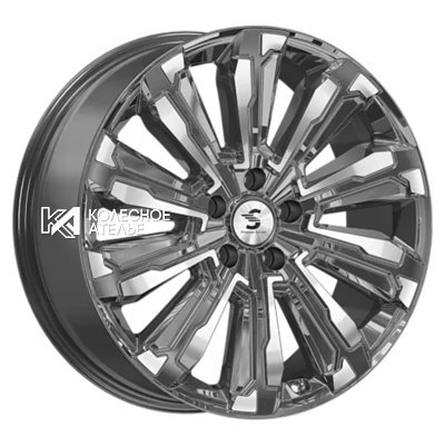 Premium Series HUMBER (КР1061) Diamond Gloss Graphite 8x20/5x108 D63.35 ET45  