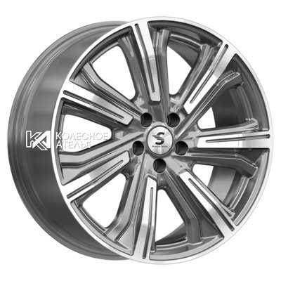 Premium Series Kleemann (КР1067) Diamond Gloss Graphite 8.5x20/5x108 D60.1 ET43  