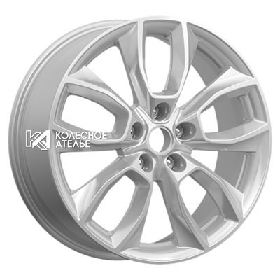 Premium Series КР001 (Karoq) Elite Silver 7x18/5x112 D57.1 ET45  