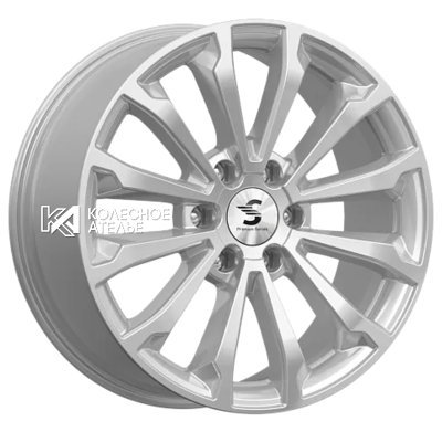 Premium Series КР006 (Haval H9) Elite Silver 8.5x20/6x139.7 D75.1 ET33  