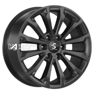 Premium Series КР006 (Haval H9) Fury black 8.5x20/6x139.7 D75.1 ET33  