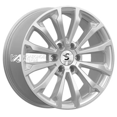 Premium Series КР006 (Land Cruiser Prado) Elite Silver 8.5x20/6x139.7 D106.1 ET25  