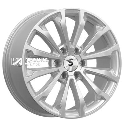 Premium Series КР006 (TANK 500) Elite Silver 8.5x20/6x139.7 D100.1 ET33  
