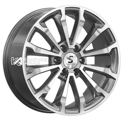 Premium Series КР006 (TANK 500) Diamond Gloss Graphite 8.5x20/6x139.7 D100.1 ET33  