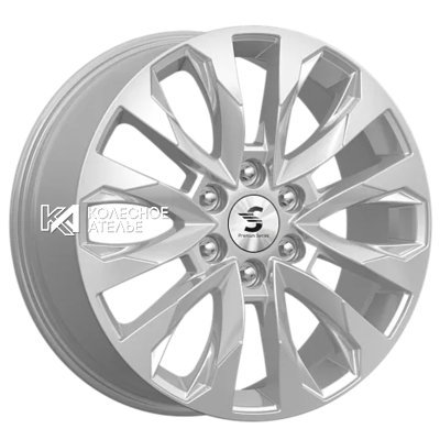 Premium Series КР007 (Pajero Sport) Elite Silver 8x20/6x139.7 D67.1 ET38  
