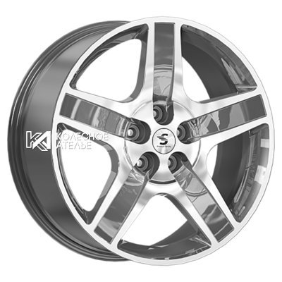 Premium Series КР008 (Voyah Dream) Diamond Gloss Graphite 8.5x20/5x120 D66.1 ET41.5  