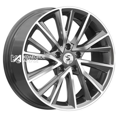 Premium Series КР010 (Tiggo 8 Pro) Diamond Gloss Graphite 7.5x18/5x108 D60.1 ET47  
