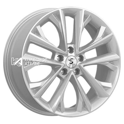 Premium Series КР012 (Haval F7/F7x) Elite Silver 7x18/5x114.3 D64.1 ET40  
