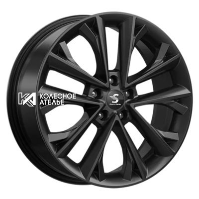Premium Series КР012 (Haval F7/F7x) Fury black 7x18/5x114.3 D64.1 ET40  