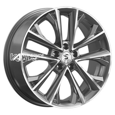 Premium Series КР012 (Jetour X70 Plus/X90 Plus) Diamond Gloss Graphite 7x18/5x108 D60.1 ET38  