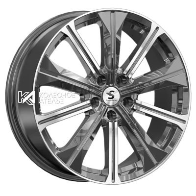 Premium Series КР013 (Tiggo 8 Pro) Diamond Gloss Graphite 7x19/5x108 D60.1 ET45  