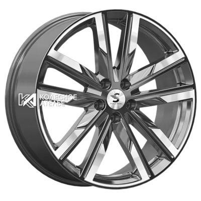 Premium Series КР014 (Audi Q7) Diamond Gloss Graphite 8x20/5x112 D66.6 ET28  