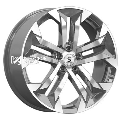 Premium Series КР015 (Haval F7/F7x) Diamond Gloss Graphite 7.5x19/5x114.3 D64.1 ET40  