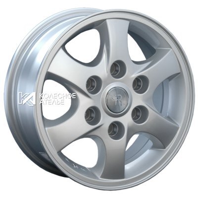 Replay TY91 Sil 6x15/6x139.7 D106.1 ET30  