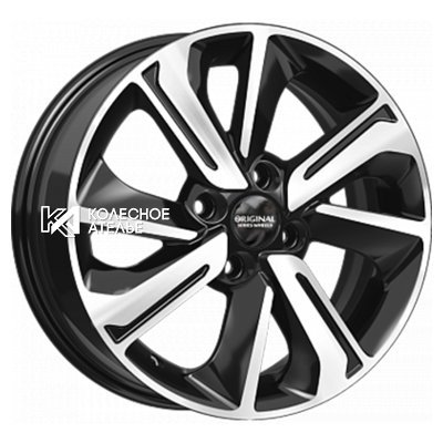 SKAD Original KL-319 (Rio II) Алмаз 6x15/4x100 D54.1 ET46  