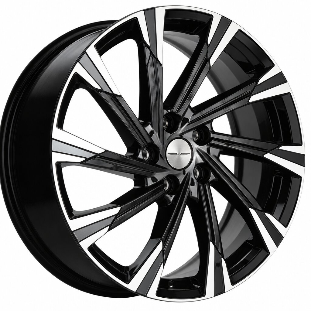 Khomen Wheels KHW1901 (CX-5/CX-8) BLACK-FP 7.5x19/5x114.3 D67.1 ET45  