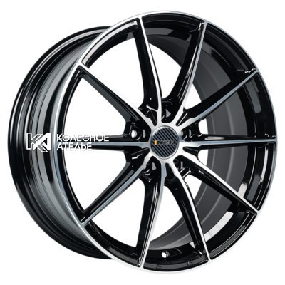 INCH FA8533 Gloss Black Machined Face 8x18/5x112 D66.6 ET40  