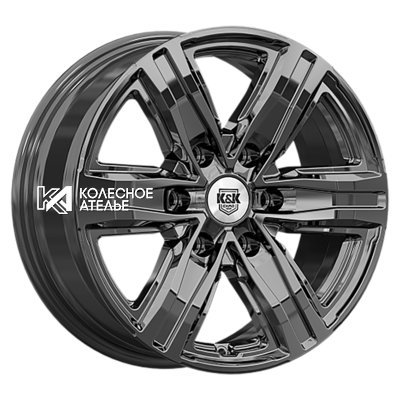 K&K R8 (КС1174) Кварц 7.5x17/6x139.7 D106.1 ET25  