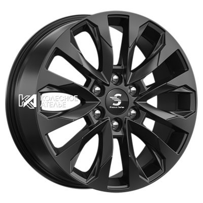 Premium Series КР007 (TANK 700) Fury black 8x20/6x139.7 D100.1 ET55  