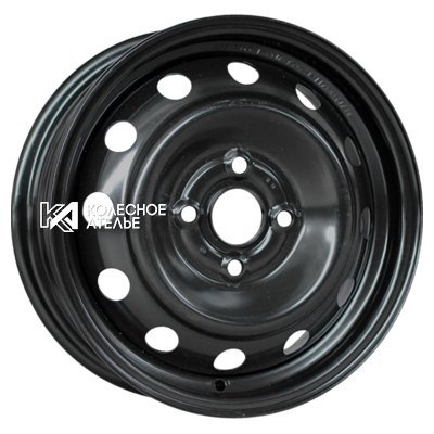 Magnetto 15010 AM Black 6x15/4x100 D60.1 ET37  
