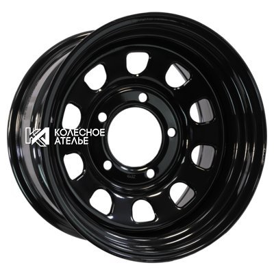 ZEPP 4x4 Dodge Ram 2500/3500, Hummer H1/H2 Semicircle Gloss Black 9x17/5x165.1 D121 ET0  