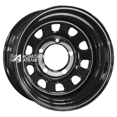 ZEPP 4x4 УАЗ Semicircle Gloss Black 7x16/5x139.7 D110 ET35  