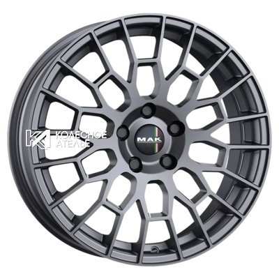 MAK APX Gloss GunMetal 7.5x18/4x100 D72 ET40  