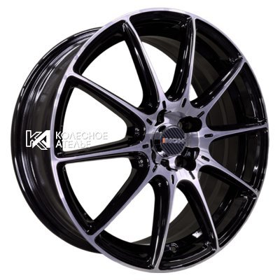 INCH FA8537 Gloss Black Machined Face 6.5x17/5x114.3 D64.1 ET50  