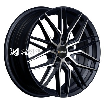 INCH FA8539 Gloss Black Machined Face 7x17/5x112 D66.6 ET45  