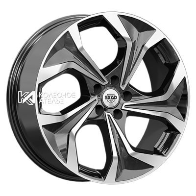 SKAD Original KL-1163 (Uni-T) Алмаз 7.5x19/5x114.3 D60.1 ET35  