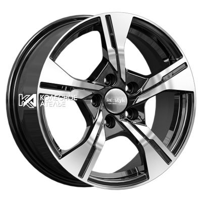 iFree Original КС1053 Алмаз черный 6.5x16/5x110 D63.35 ET43  