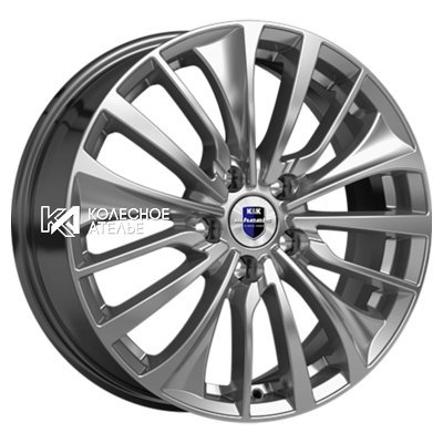 K&K Flanker (КС1097) Дарк платинум 6.5x17/5x108 D67.1 ET43  