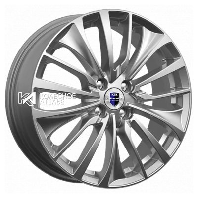 K&K Flanker (КС905) Дарк платинум 6.5x17/4x100 D60.1 ET43  