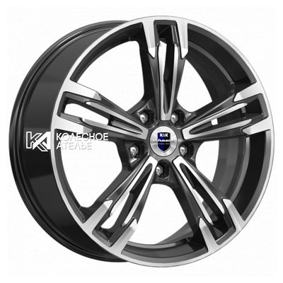 K&K Karrera Light (КС935) Алмаз черный 7x18/5x114.3 D60.1 ET35  