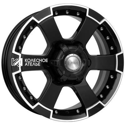 K&K M56-оригинал (КС593) Алмаз черный 7x16/6x139.7 D67.1 ET38  