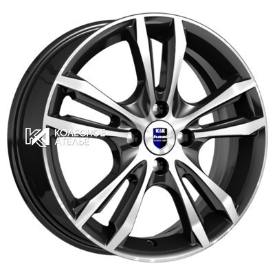 K&K Samara-оригинал (КС866) Алмаз черный SK 6x16/4x100 D60.1 ET41  