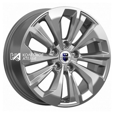 K&K Авиор (КС936) Дарк платинум 7x17/5x114.3 D67.1 ET50  