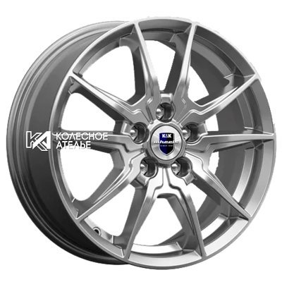 K&K Адамар (КС886) Дарк платинум 6.5x16/5x114.3 D67.1 ET38  