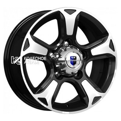 K&K Атлант (КС757) Алмаз черный 7x16/5x139.7 D98 ET35  